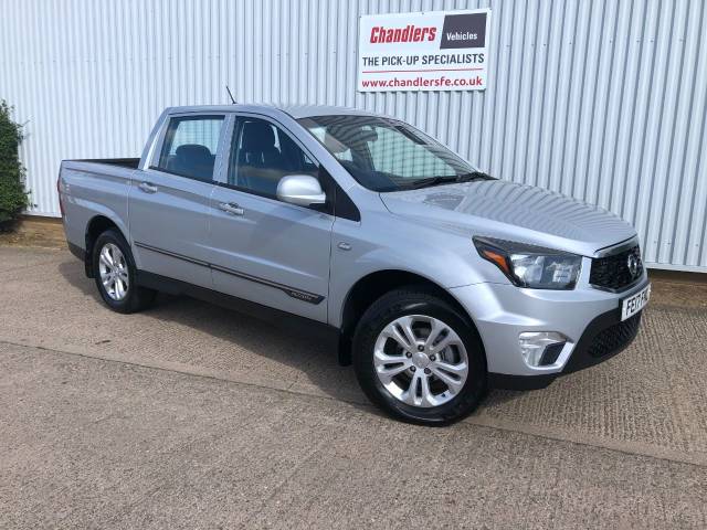 SsangYong Musso 2.2 Pick up SE 4dr 4WD Pick Up Diesel Silver