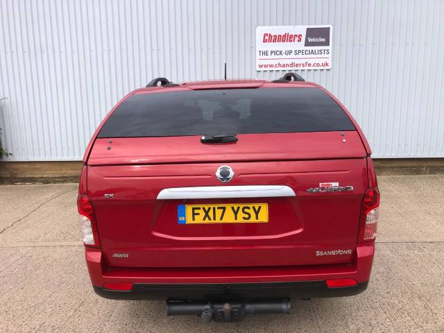 2017 SsangYong Musso 2.2 Pick up EX 4dr 4WD