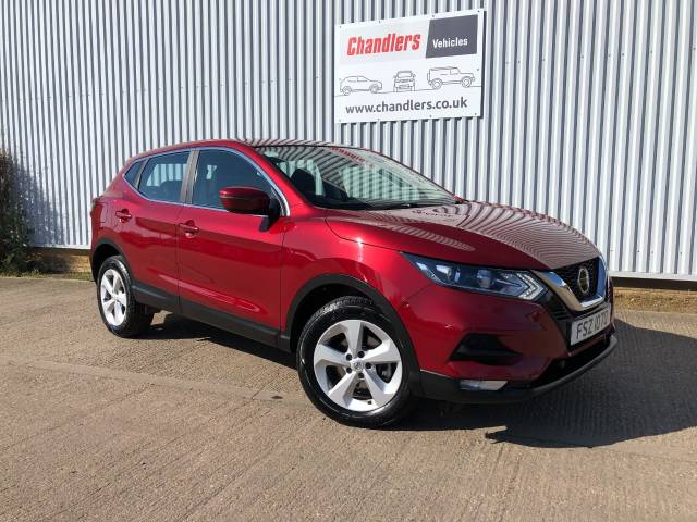 Nissan Qashqai 1.3 DiG-T 160 [157] Acenta Premium 5dr DCT Hatchback Petrol Red
