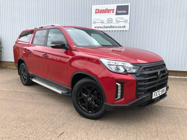 SsangYong Musso 2.2 Double Cab Pick Up 202 Saracen Auto Pick Up Diesel Red